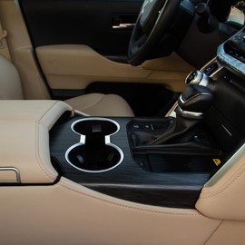 ACROPIX Car Trash Can Trash Bin Rhinestones Portable 3.5" Length 3.5" Width 6.3" Height Black Rhinestone Plastic