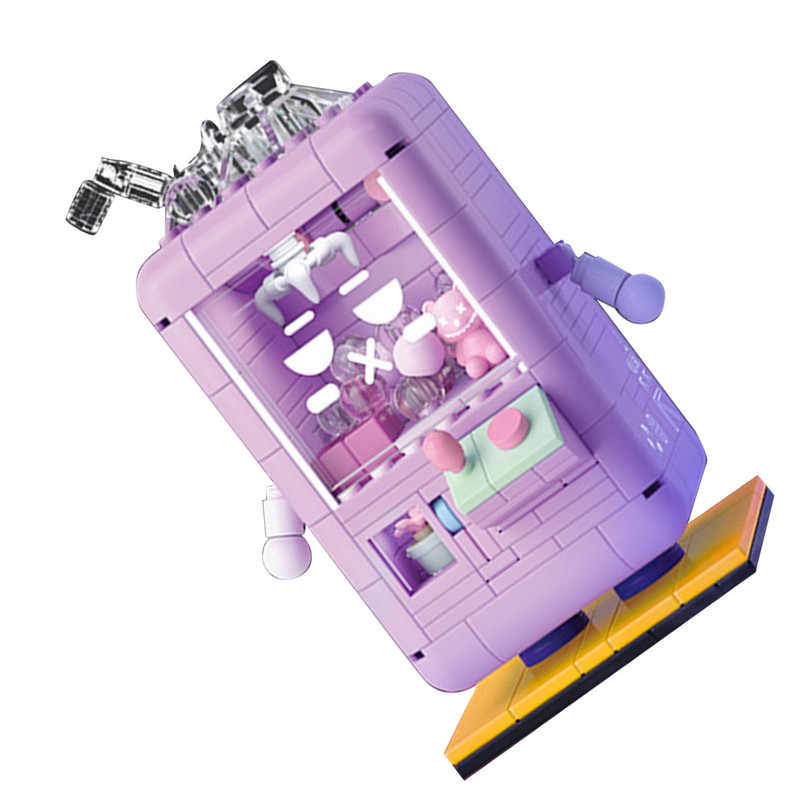Doll Machine Mini Building Blocks Bricks Set Mini Claw Catch