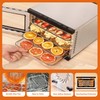 Food Dehydrator Machine - 5 Stainless Steel Trays, Digital Adjustable