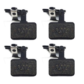 AHL 4 Pairs Semi-Metallic Disc Brake Pads for Shimano M415 M447 M465 M495 M510 M575 M395 M485 M416 M517 M05 M08 B01 BR-C601 C605 CX75 CX77