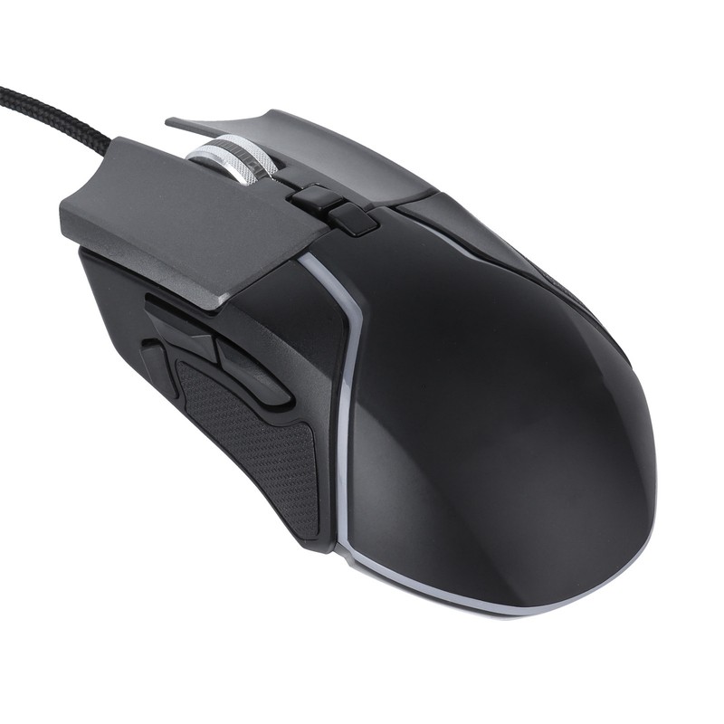 Gaming Mouse Adjustable DPI Mechanical Ergonomic RGB Lighting Wired Mice