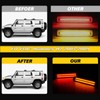 Bestview 2-Row Full LED Side Marker Lights for Hummer H2