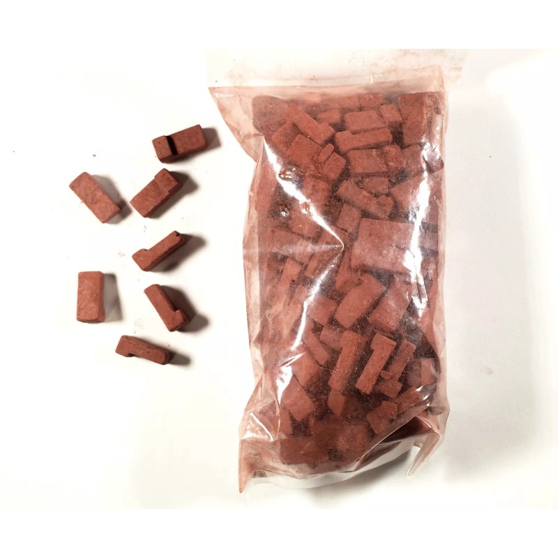 Andi Mini Brick & Stone Dollhouse Brick Corners Red Brick