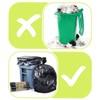 Aitodos® 20 Stück Haushaltsmüllsäcke 100 l, Insgesamt 2 Rollen, 10