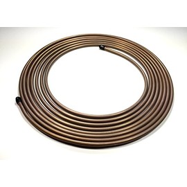 The Stop Shop 5/16" (.312") Copper Nickel Roll/Coil of Fuel or Transmission Line - 25 ft.