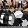 Coffee Distributor Stainless Steel Alloy Dual Head Adjustable Depth Coffee