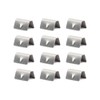 Broco Air Deflector Clips Rain Wind Universal Mounting Channel Stainless