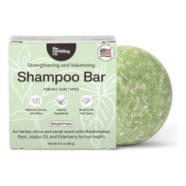 🌿🌱 The Earthling Co. Barra de Champú (Promueve el Crecimiento): Nutrición Sólida para un Cabello Saludable ✨ hair care
