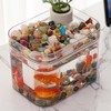 Niwugady Aquarium with Lid, Transparent Aquarium with USB Air Pump,