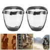 Super Protective Face Shield, Anti Fog Clear Visor, Reusable, Full