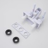 RV Shower Faucet, 4 inch Center-Set Tub/Shower Valve Diverter with