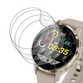 Sinskyhoo (Pack of 4) Screen Protector for Garmin Venu 3s Screen Protector, Protective Film for Garmin Venu 3s Screen Protector, Protection [Soft TPU Film] [Scratch-Free] [HD Screen Protector]