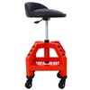 ZJMTOCYU Pneumatic 360 Degree Swivel Stool, Heavy Duty Rolling Mechanics
