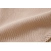 100% Cotton Soft Rakuchin Bra 2 Pieces Beige LL