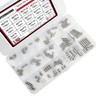 WMYCONGCONG 150 PCS 15 Kinds M2-M4 x 6/8/10/12/16mm Dowel Pins