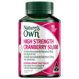 Nature's Own High Strength Cranberry 50,000 90 Capsules