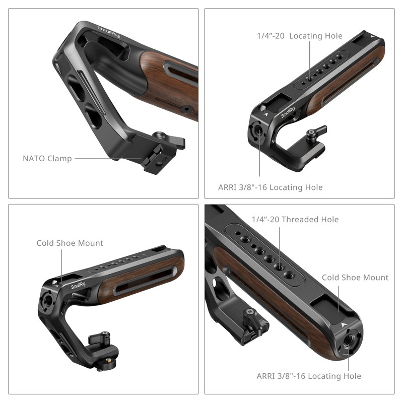 SMALLRIG Top Handle with NATO Clamp 5251