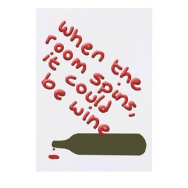 'Too Much Wine' Temporary Tattoo - Water Resistant, Skin-Safe, Non-Toxic Transfer (TO00079533)