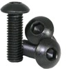 1/4"-20 x 5/8" Button Head Socket Cap Screws, Black Oxide