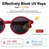 FBHLZ Baby polarized sunglasses UV400 with anti-falling headband TPEE material