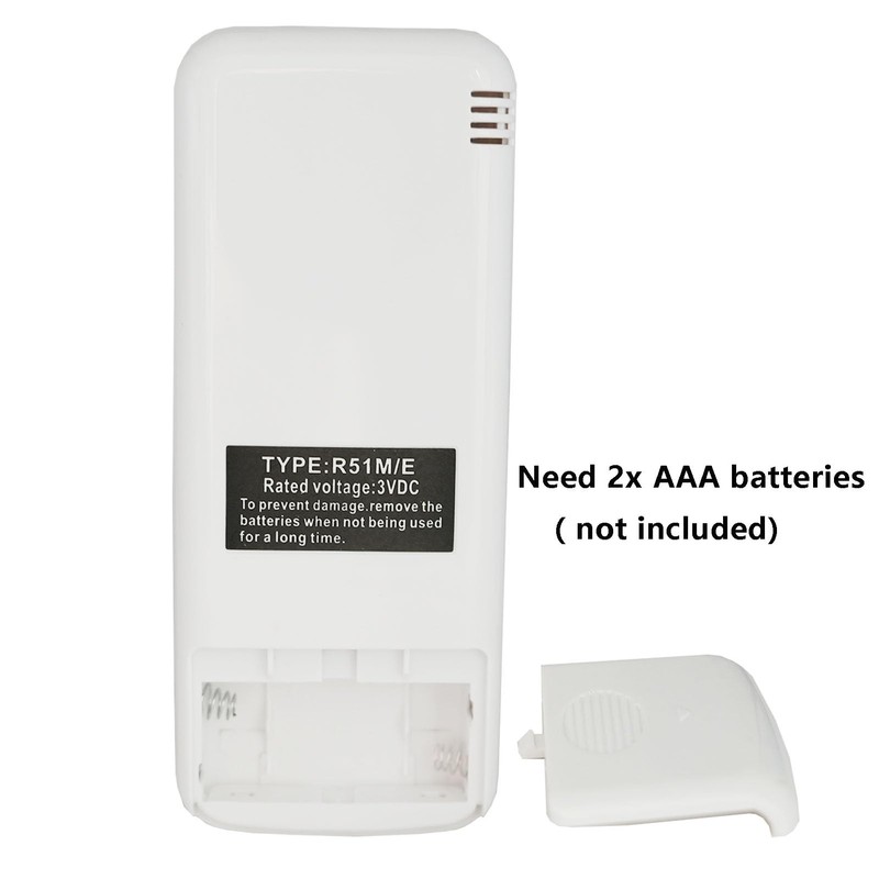 Replacement Remote Control Compatible for Premium RG51ME/EU TGM RG51ME/EU Air