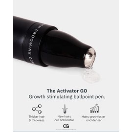 Copenhagen Grooming The Activator GO (10 ml) - Beard Growth Agent Men for On the Go in Practical Tube - Beard Growth Accelerate - Beard Growth Serum - Beard Oil for Beard Care & Beard Growth