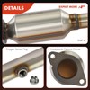 A-Premium Rear Left Catalytic Converter Kit Direct-Fit Compatible with Nissan