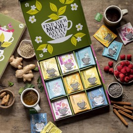 CUPPER Bio Selection Box, collezione di biotees selezionati (1 scatola, 45 bustine di tè)