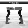 ROMELACK Upper Hood Light Mount Brackets Ditch LED Pods Bracket
