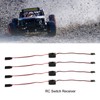 4Pcs RC JR Style Power On Off Switch Versatile Sturdy