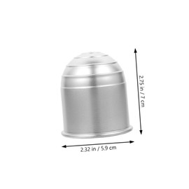 ABOOFAN 2pcs Trailer Hitch Ball Covers Universal 2 Tow Ball Protective Caps for RV Auto Towbar Accessories Sturdy and Weatherproof Trailer Hitch Supply