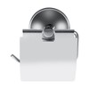 1Pc Stainless Steel Bathroom Toilet Wall Mounted Suction Paper Roll