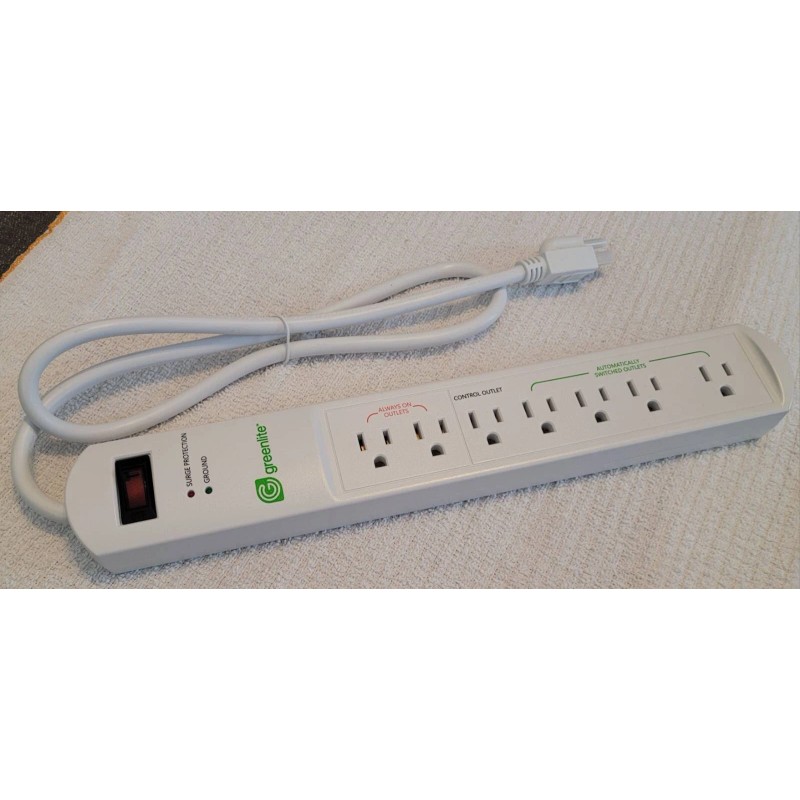 Greenlite Tier 1 Advanced Current Sensing 7 Outlet Power Strip