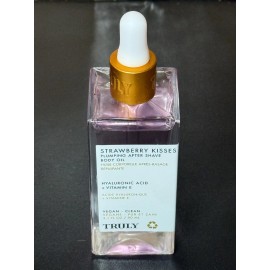 Truly Beauty *STRAWBERRY KISSES* Plumping After Shave Body Oil ~ 3.1 fl oz ~ NEW