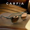 CARFIA Acetate Polarized Sunglasses for Men Trendy Retro Sun Glasses