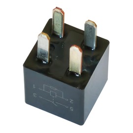 4016819 12VDC 20A 4Pins Ultra Micro ISO Automotive Relay, General Purpose for Automotive Applications, Compatible with 303-1AH-C-R1 U01, Ideal for Car Cooling Fan