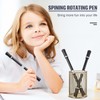 Outus 2 Pieces Spinning Pen Rolling Finger Rotating Gaming Trick