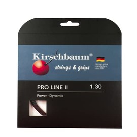 Kirschbaum Set Pro Line II Tennis Strings, 1.30 mm/16, Black