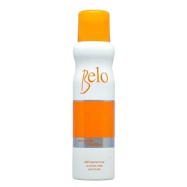 Belo Advanced Formula Odor Control Deodorant Spray with Gentle Quick Dry Protection Fresh Scent and Comfort - 140ml
