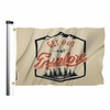 Swono Camping Flag 3x5 Ft Get Out And Explore Red