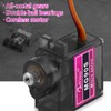 Beffkkip 12PCS MG90S 9g Micro Servo Motor Metal Gear for