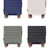 SHOWKOO Suitcase Castors Replacement Wheels for Suitcase Silent Suitcase Wheels,