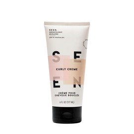 SEEN Crema Curly - Perfumada - No Comedogénica Y Libre De Sulfatos Crema Para El Cabello Definir El Curl- Reduce El Frizz- Protectora Del Calor- Segur