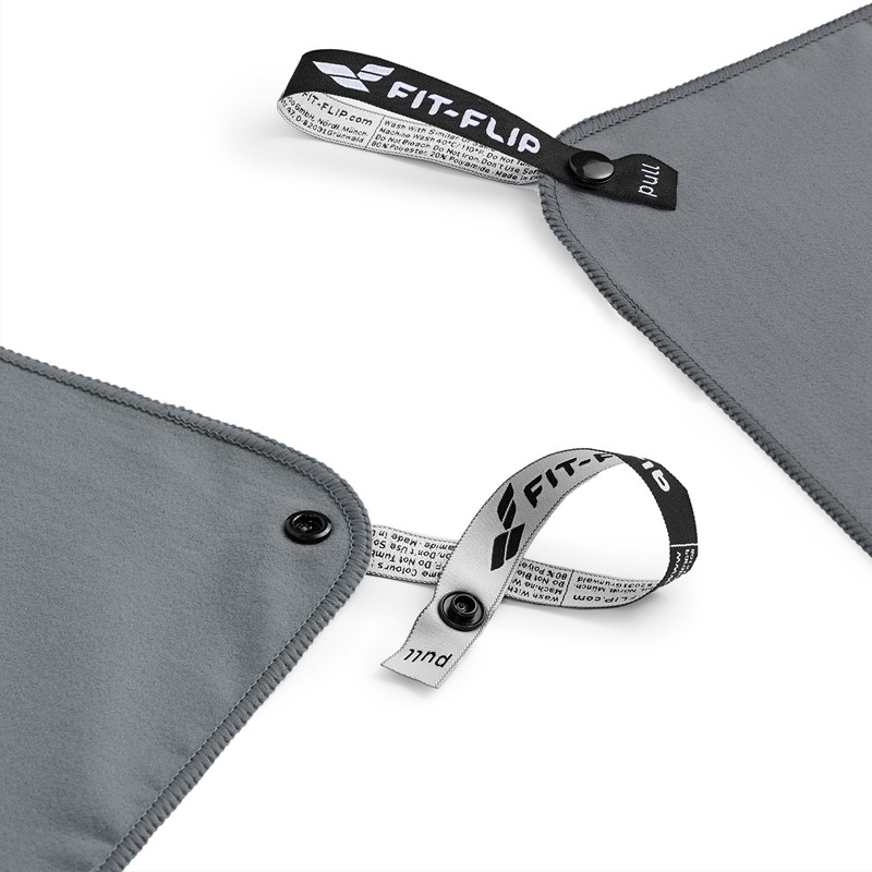 Fit-Flip Microfibre Towel Set, All Colours, 8 Sizes, Ultra Lightweight,