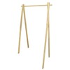 Casual Home Solid Wood No Tool Assembly Collapsible Aesthetic Clothing