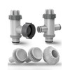 SUMMERBUDDY Above Ground Pool Parts Kit, Replacement Pool Pump Part
