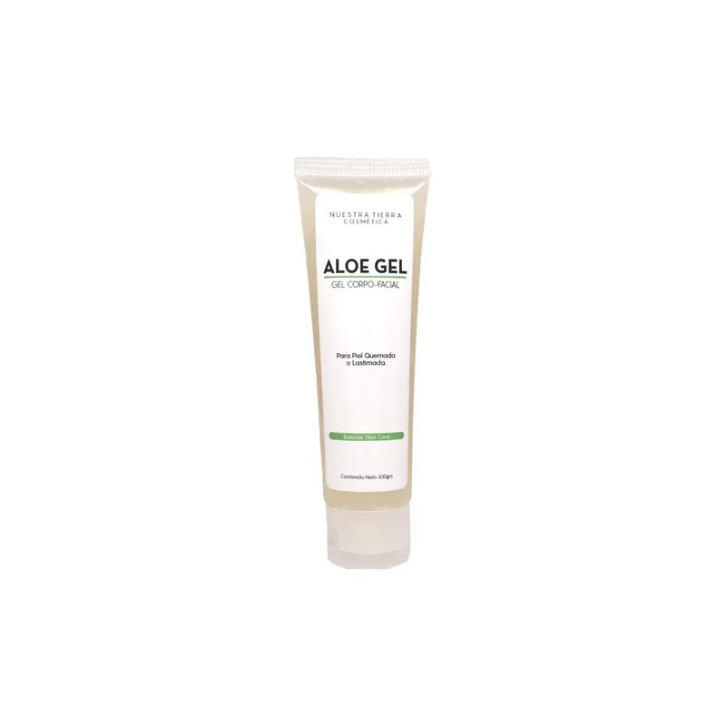 Gel Orgánico De Aloe Vera Y Lavanda Calmante-cicatrizante