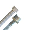 Reinforced hose 3/8 inch nut x 3/4 inch male thread