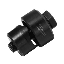 Sheet Metal Hole Punch Screw Hole Punch 25 mm Sheet Metal Punch Hole Cutter with Hex Adapter for Kitchen Faucets, Sink, Steel Plate, Stainless Steel, Metal