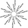 50 PCS Metal Alligator Clips 52mm Electrical Test Clamps (50
